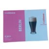 Set 6 Vasos De Vidrio Cervecero 480 Ml Tipo Pinta