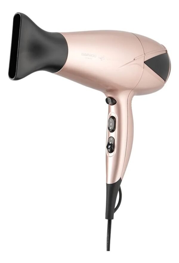 Combo Planchita Y Secador De Pelo Con Difusor Daewoo