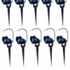 estaca 7379 x 10 Pack x 10 Estaca Led Aluminio 7w Candela Exterior IP65 Blanco Frío