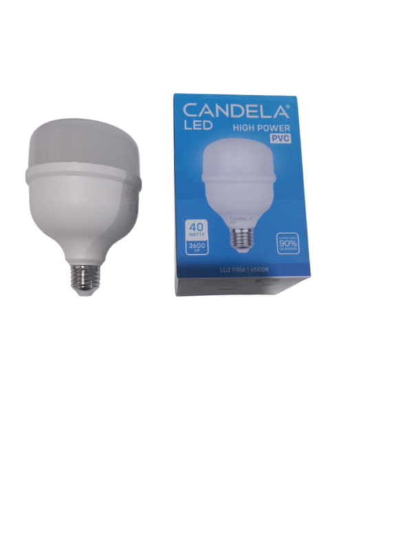 lampara 6804 1 (5) Lampara Galponera Led 40w Luz Fria Blanco Frío Foco