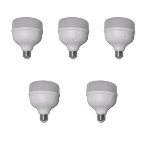 Pack 5 Lampara Galponera Led 40w Luz Fria Blanco Frío Foco