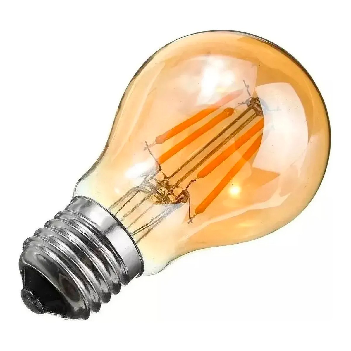 Pack 20 Lamparas Vintage Filamento Lamparita Led 4w Luz Calida - Imagen 6