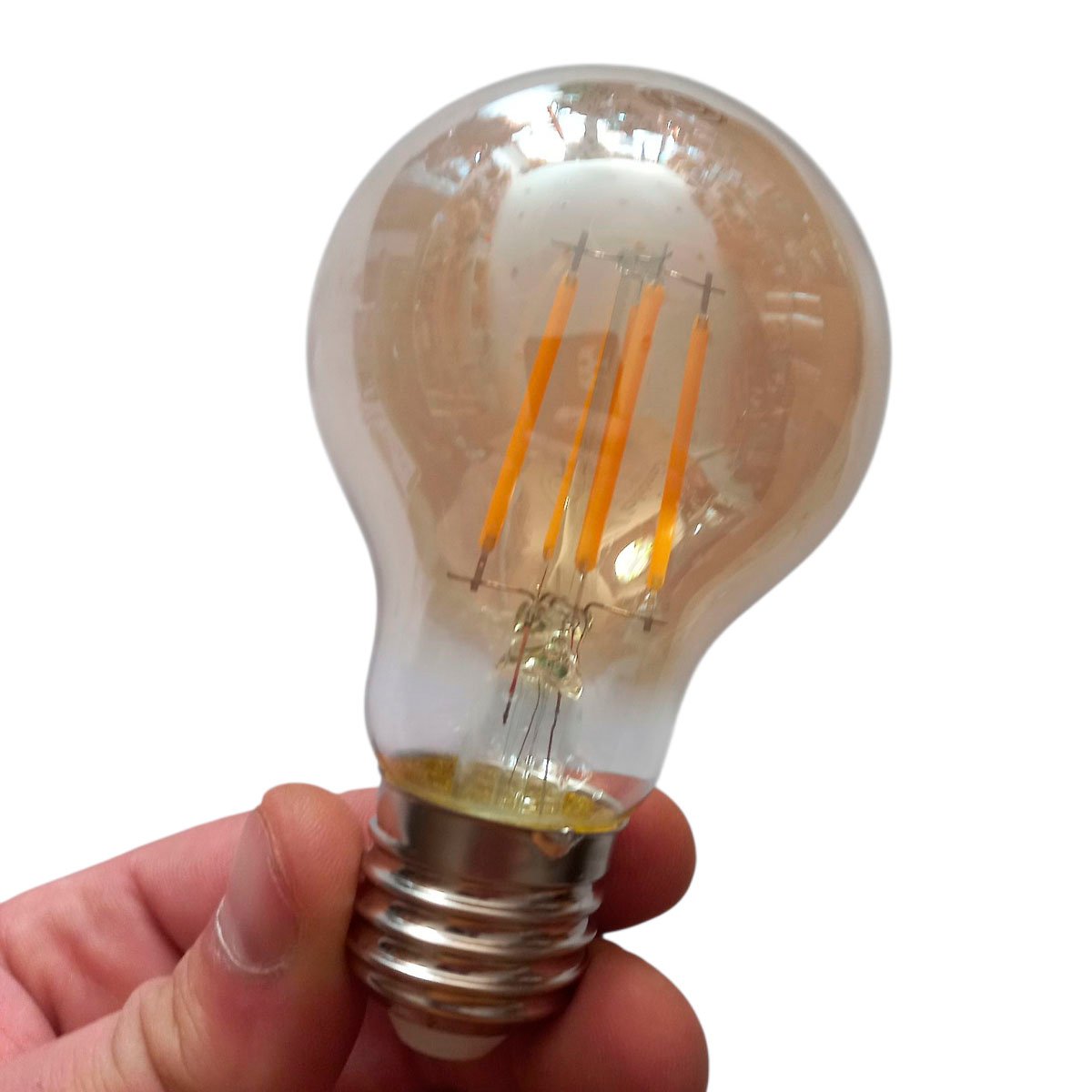 Pack 20 Lamparas Vintage Filamento Lamparita Led 4w Luz Calida - Imagen 3