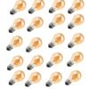 lampara 6806 x 20 Pack 20 Lamparas Vintage Filamento Lamparita Led 4w Luz Calida