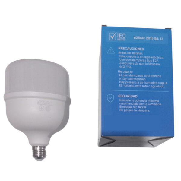 lampara 7628 2 Lampara Galponera Led 50w Luz Fria Blanco Frío Foco