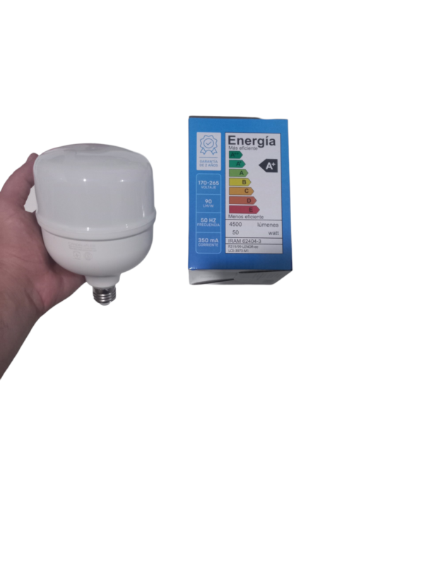 lampara 7628 6 Lampara Galponera Led 50w Luz Fria Blanco Frío Foco