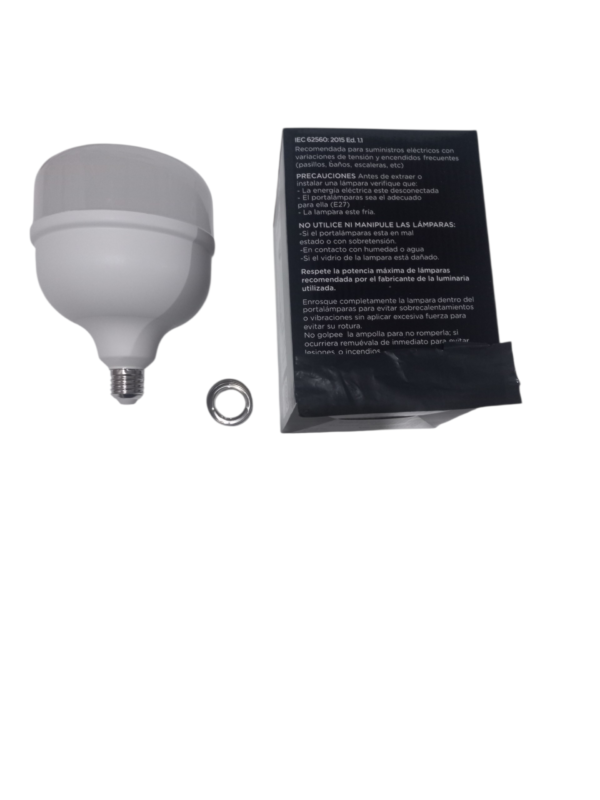 lampara 7753 3 Pack 5 Lamparas Galponera Led 70w Luz Fria Blanco Frío Foco