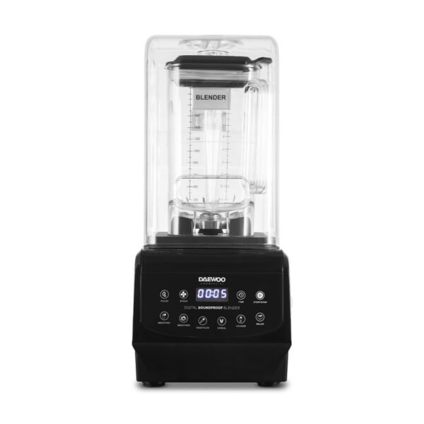 Licuadora Industrial Digital Daewoo 1500w Potencia 2.2l Silenciosa