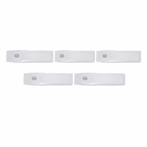 Pack x 5 Lampara Luz Led Sensor Movimiento Liston 20cm Recargable Usb