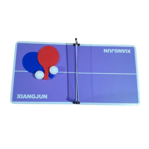 Mini Mesa Table Juego Ping Pong Paletas Pelotita