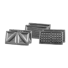 sandwichera DSM-9785 3 Sandwichera 3 En 1 Multifuncion Waffles Sandwich Daewoo