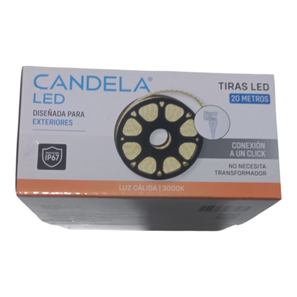 tira led 7885 4 1 Tira Led Rollo 20 Metros Exterior Ip67 Conexion directa 220v