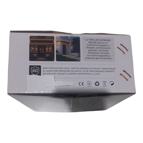tira led 7885 5 Tira Led Rollo 20 Metros Exterior Ip67 Conexion directa 220v