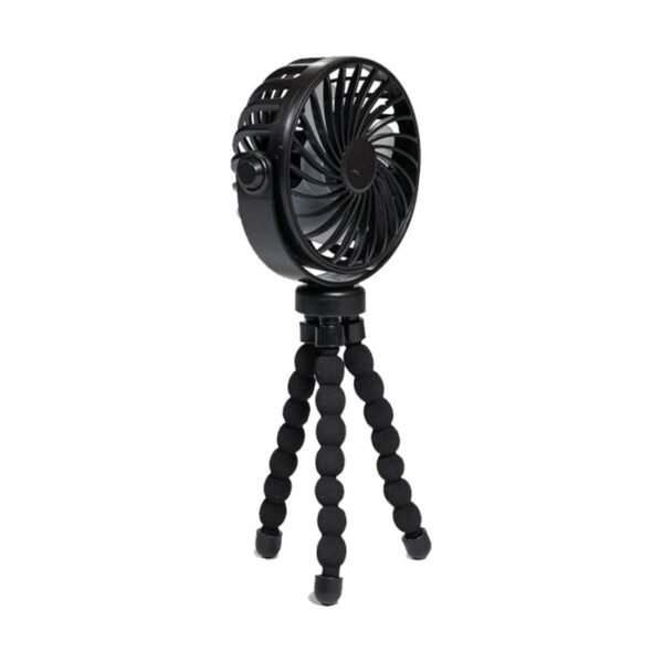 Ventilador Portatil Recargable Articulado Para Cochecito Bebe Multiuso