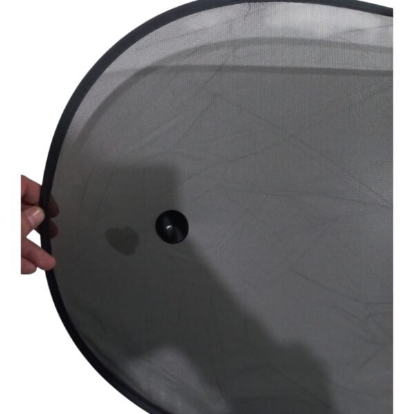 CORTINA PLEGABLE DE LUNETA 106 2 Cortina Parasol Luneta Trasera Auto camioneta 100 x 50 cm Con Ventosas