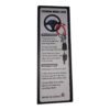 TRABA ANTIRROBO PZ-320 4 Traba Volante Antirobo Seguridad Auto Camioneta