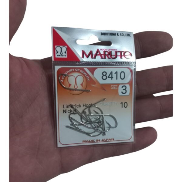 Anzuelos De Pesca Niquel Maruto 8410 3 Blister X 10 Un.