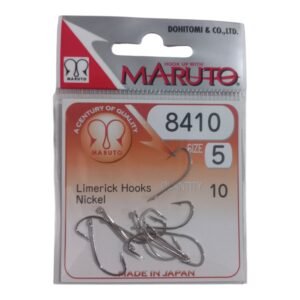 Anzuelos Pesca Niquel Maruto 8410 N 5 Blister X 10 Un.