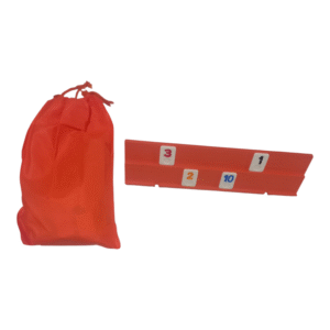 Rummy Burako Fichas Bajo Relieve Atriles Naranja Bisonte Familiar