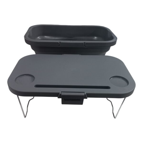 Conservadora Canasta Plegable Con Mesa Camping Waterdog