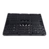 Canasto Cajon Plegable Plastico Contenedor Compacto Apilable
