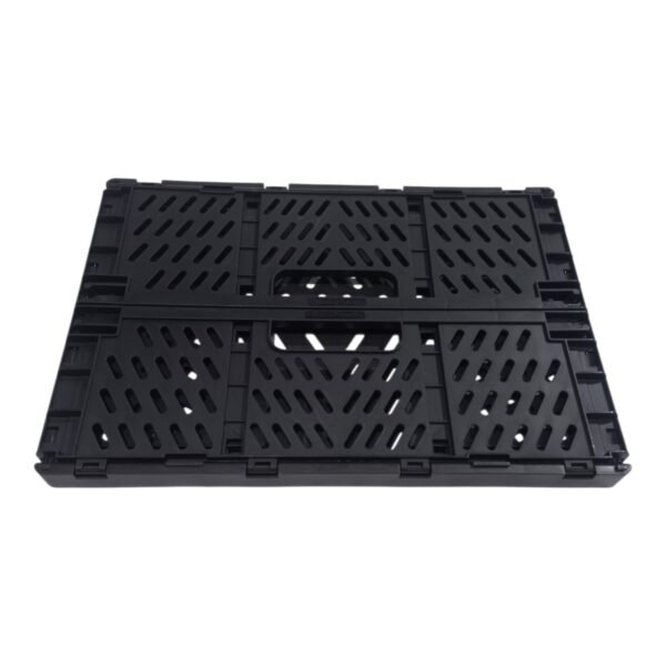 Canasto Cajon Plegable Plastico Contenedor Compacto Apilable