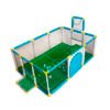 Corralito Bebe Cancha De Futbol Arcos Aro Con Pelotitas Love