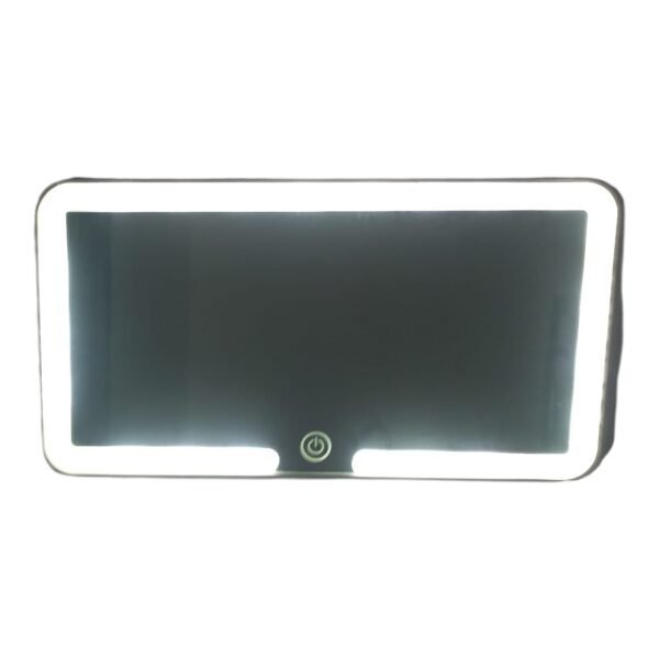 Espejo Para Auto Parasol Luz Led 3 Intensidades Maquillaje Táctil Recargable