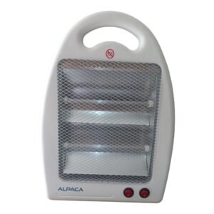 Estufa De Cuarzo 2 velas Potencia 800w Anti Caída Alpaca