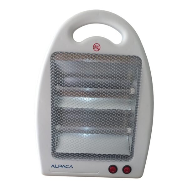 Estufa De Cuarzo 2 velas Potencia 800w Anti Caída Alpaca