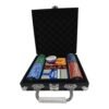 Fichero Poker 100 Fichas Ceramicas Profesionales Maletin Bisonte
