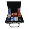 Fichero Poker 100 Fichas Ceramicas Profesionales Maletin Bisonte