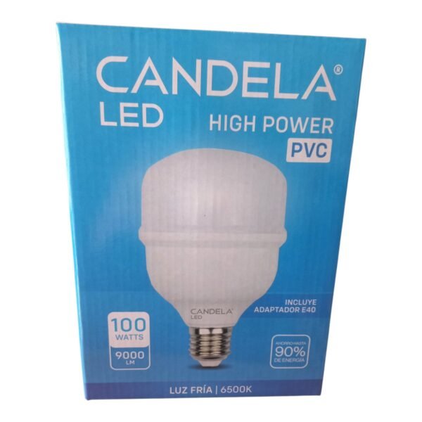 Lampara Led Galponera 100W Luz Led Fría 9000 Lumenes Candela