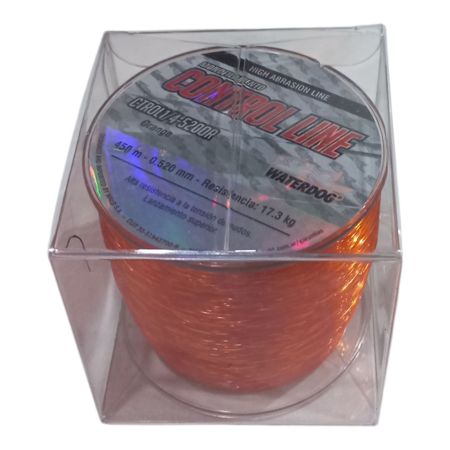Bobina Nylon Tanza Waterdog Control 0.520mm 17,3kg 450 Metros - Imagen 2