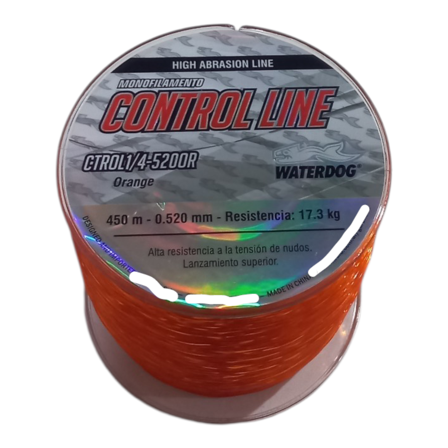 Bobina Nylon Tanza Waterdog Control 0.520mm 17,3kg 450 Metros - Imagen 4