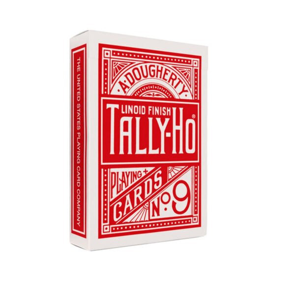 naipe tally rojo 1 Mazo Naipes Baraja Círculo Tally Ho Cartas Poker Magia