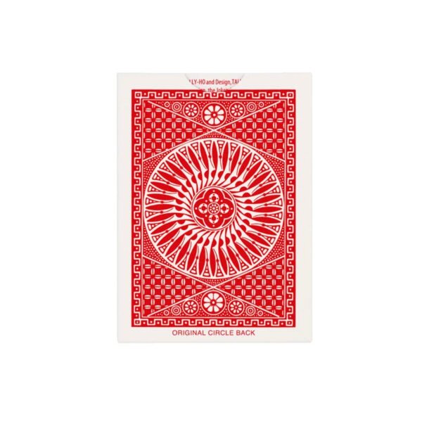 naipe tally rojo 2 Mazo Naipes Baraja Círculo Tally Ho Cartas Poker Magia