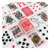 naipe tally rojo 3 Mazo Naipes Baraja Círculo Tally Ho Cartas Poker Magia