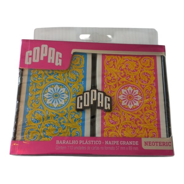 Cartas Copag Neoteric Mazo Doble Naipes Indice Grande Bridge