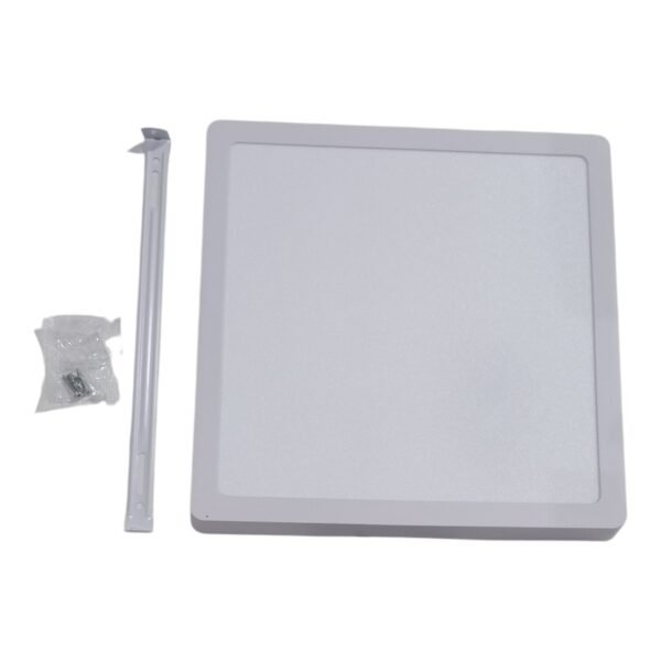 Plafon Led Backlight Cuadrado Base 24w Luz Cálida Candela