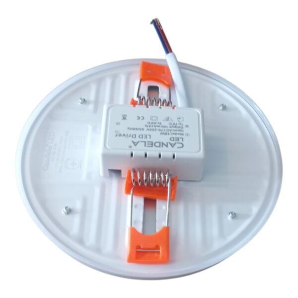plafon 8003 2 Plafon Led Redondo Luz Led Fria 18w Candela Infinity