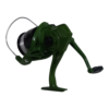 Reel Frontal De Pesca Con Tanza Cargada Waterdog Acura 7001