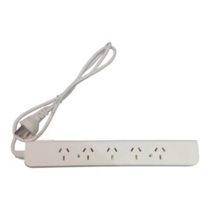 Prolongador Zapatilla Alargue 5 Tomas 1,30 metros Tecla Encendido