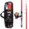 COMBOMEGA 240 nueva 1 Combo Caña Telescopica 2,40 Reel Nylon Niños Waterdog