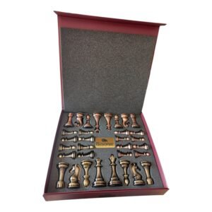 Piezas De Ajedrez Bisonte Fichas Deluxe Premium