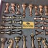 ajedrez premium BI202506 2 Piezas De Ajedrez Bisonte Fichas Deluxe Premium