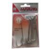 Anzuelos De Pesca Maruto N 4/0 Niquel Blister x 10 Un.