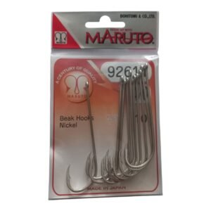 Anzuelos De Pesca Maruto N 4/0 Niquel Blister x 10 Un.