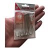 anzuelo maruto 92611NI50 2 Anzuelos De Pesca N 5/0 Niquel Maruto Blister x 10 Un.