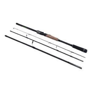 Caña De Pescar 2,10m 4 Tramos 30-50g Con Tubo Spinning Kunnan Typhon